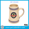 18.5 Oz Blue Rim Décoration Bière Mug